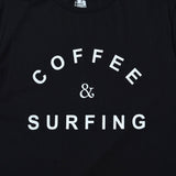 COFFEE & SURFING TEE [BLACK]