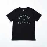 COFFEE & SURFING TEE [BLACK]