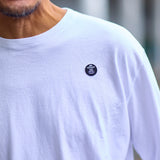 ロックくん L/S Tee（ホワイト／ブラック）