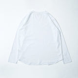 TRSC オリジナル L/S Tシャツ[WHITE/DARK BROWN]