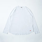 TRSC オリジナル L/S Tシャツ[WHITE/DARK BROWN]