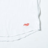 TRSC オリジナル L/S Tシャツ[WHITE/DARK BROWN]